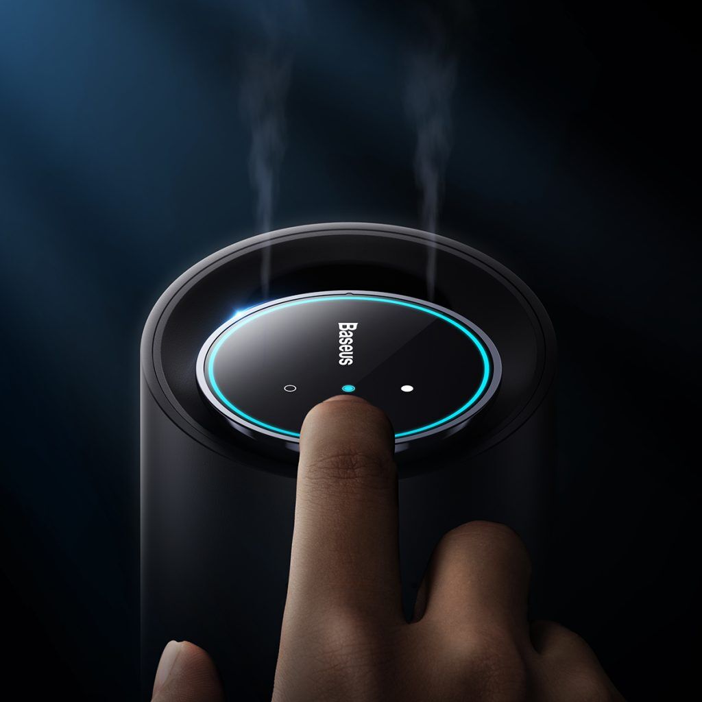 Baseus Wisdom Car Smart Dual-Port Diffuser - Image 4