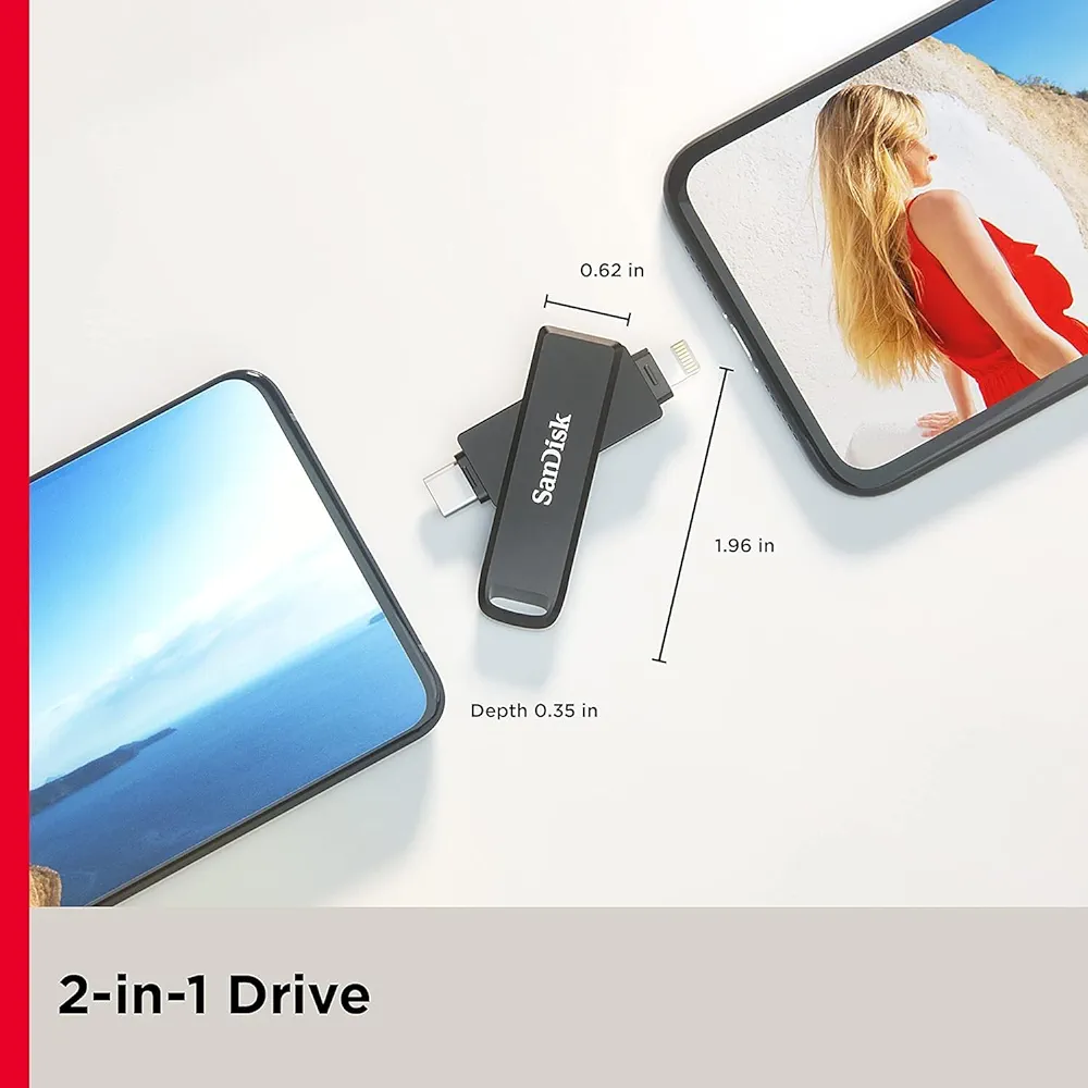 SanDisk 128GB Lightning -USB Type-C - Image 4