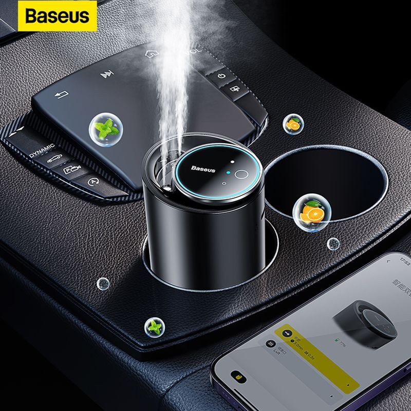 Baseus Wisdom Car Smart Dual-Port Diffuser - Image 5