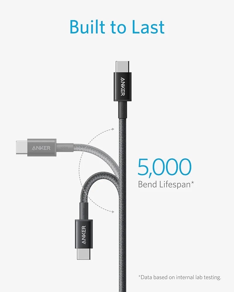 Anker USB C to USB C Cable 60W - Image 2