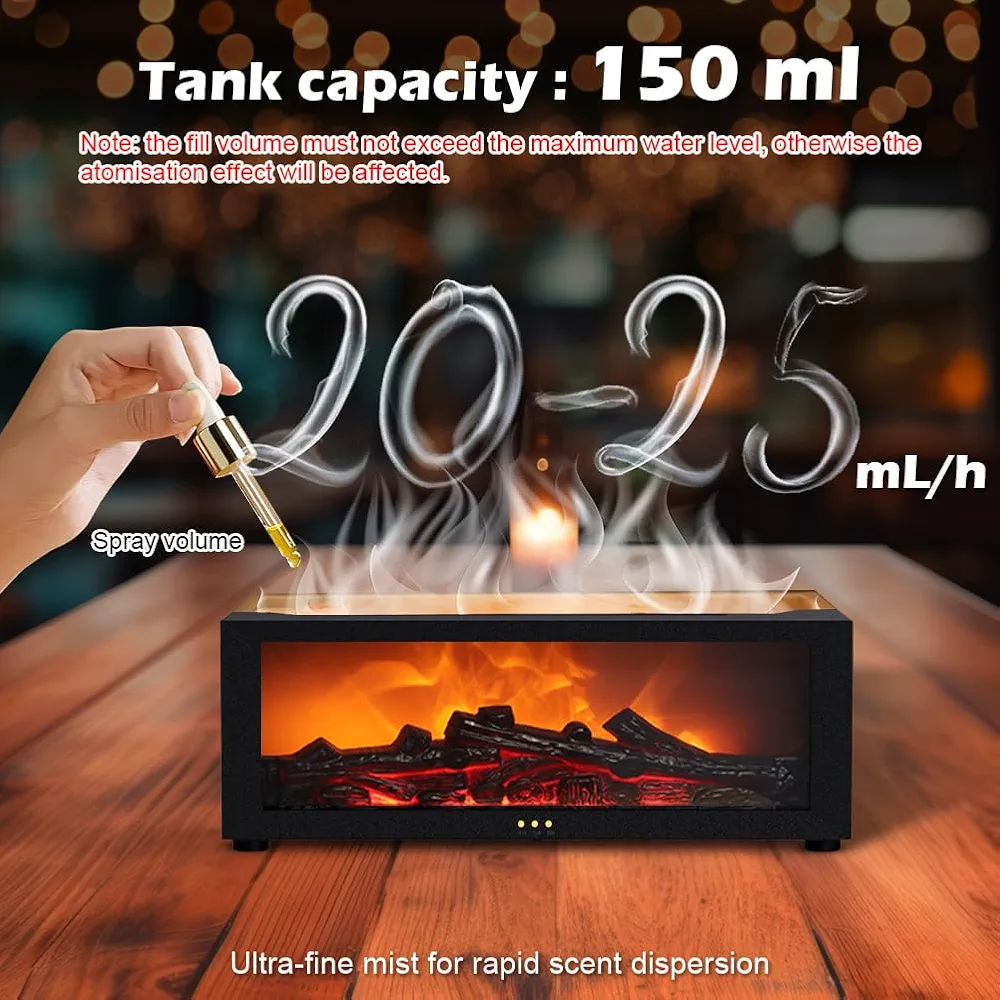 Flame Fireplace Aromatherapy Diffuser - Image 3